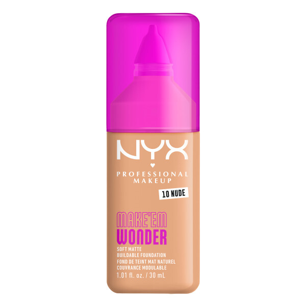 NYX PROFESSIONAL MAKEUP Make Em Wonder Foundation 10 Nude 10 Nude