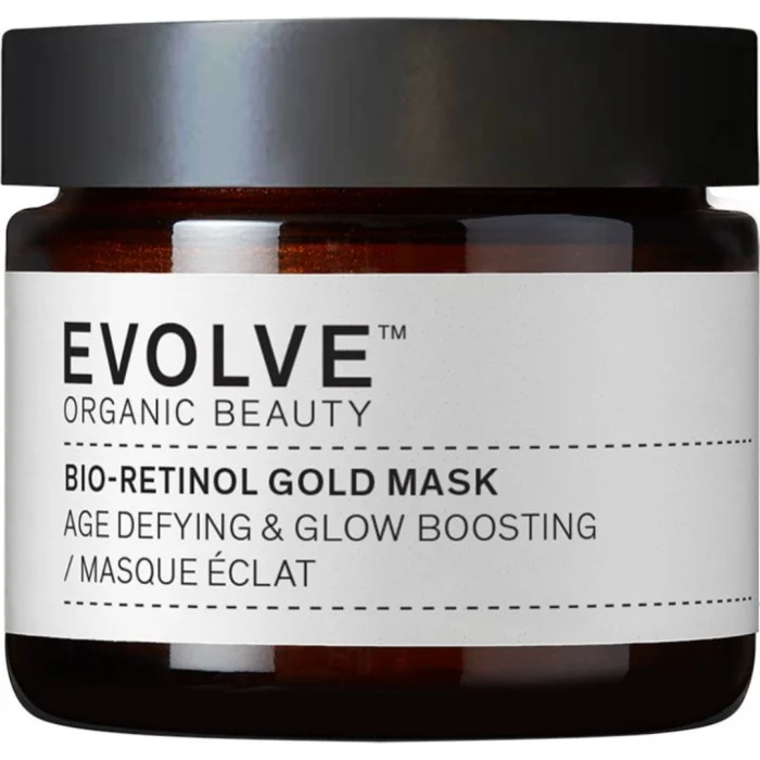 Evolve Organic Beauty Bio-Retinol Gold Mask 60 ml, bild 2