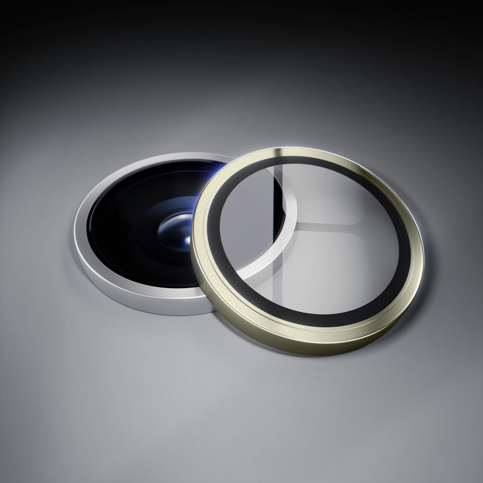 3mk Lens Protection Pro härdat glas till iPhone 16e – Guld, bild 4