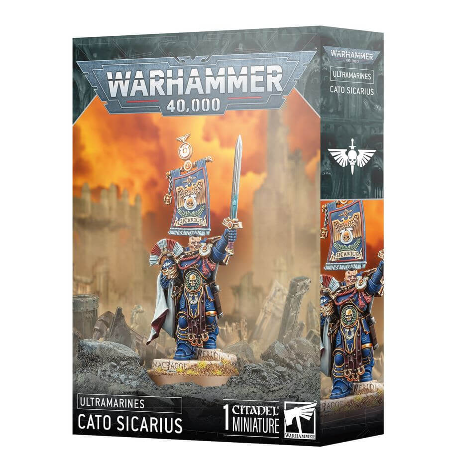 Warhammer 40K Space Marines - Cato Sicarius