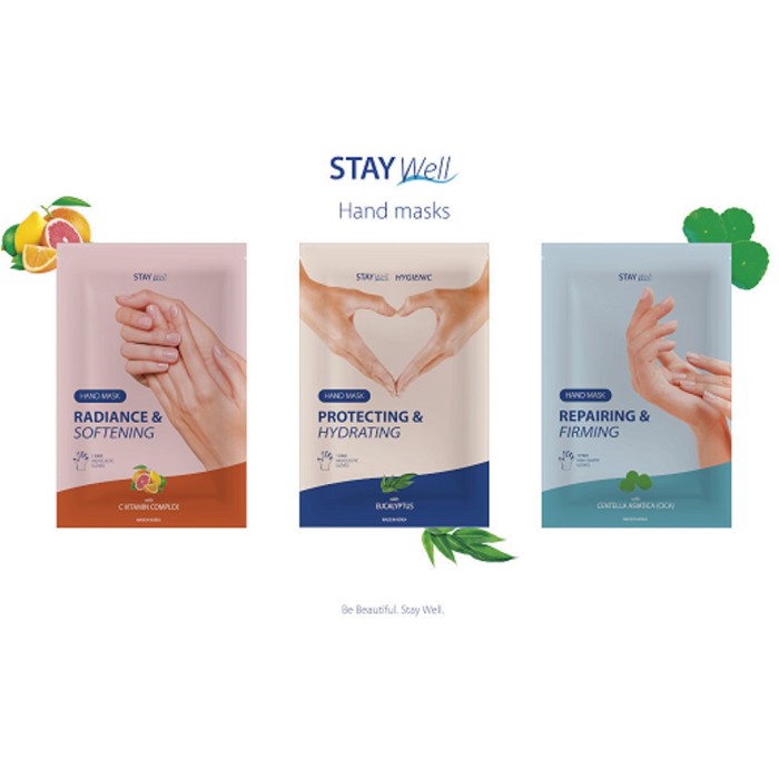Stay Well Hand masks (3 masks) 3pcs 3 pcs