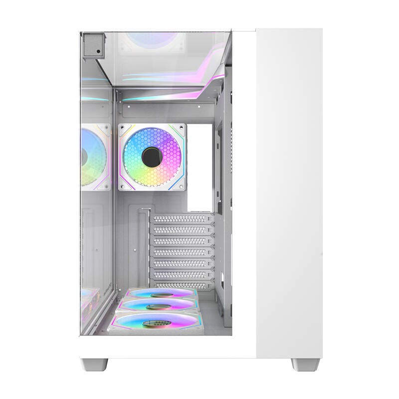 Darkflash TH285 computer case 4 fans (white) - Chassi - Miditower, bild 2