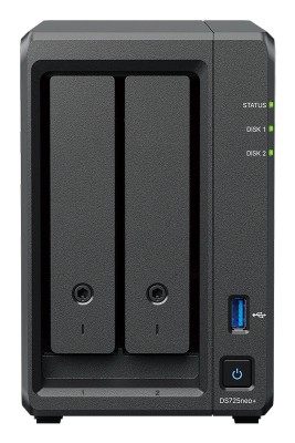 Synology Disk Station DS725neo+ - NAS-server - RAID JBOD, 0, 1, 5, 6, 10 - RAM 4 GB - 2.5 Gigabit Ethernet - iSCSI support, bild 3