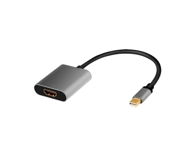 LogiLink CDA0110, 0,15 m, Mini DisplayPort, HDMI, hane, hona, rakt
