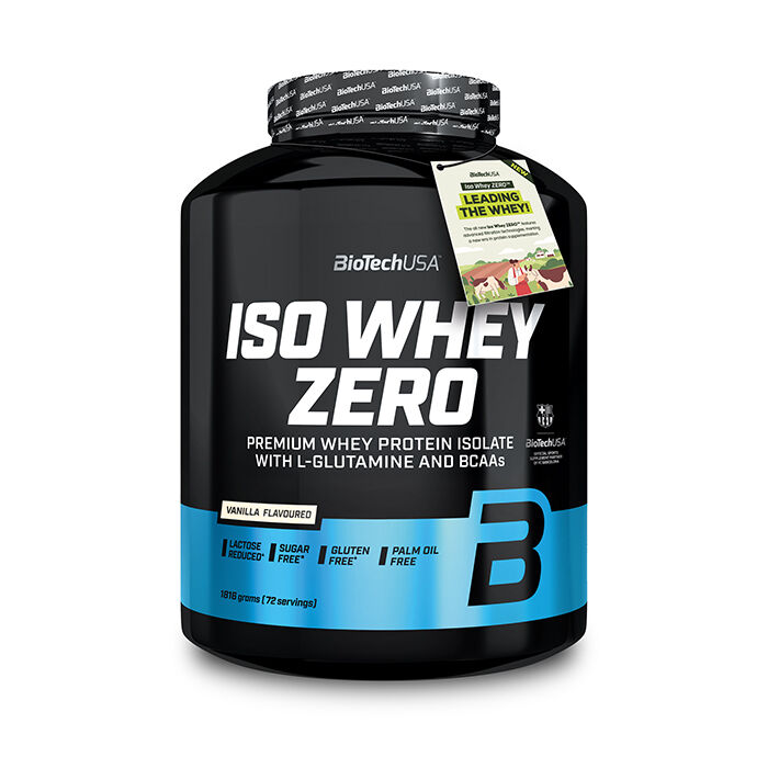 Iso Whey Zero Lactose Reduced 1816 g Vanilla
