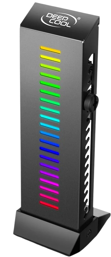 DeepCool GH-01 A-RGB, Full Tower, Grafikkortshållare, Svart, Multifärg, 5 V, 1,2 W, bild 3