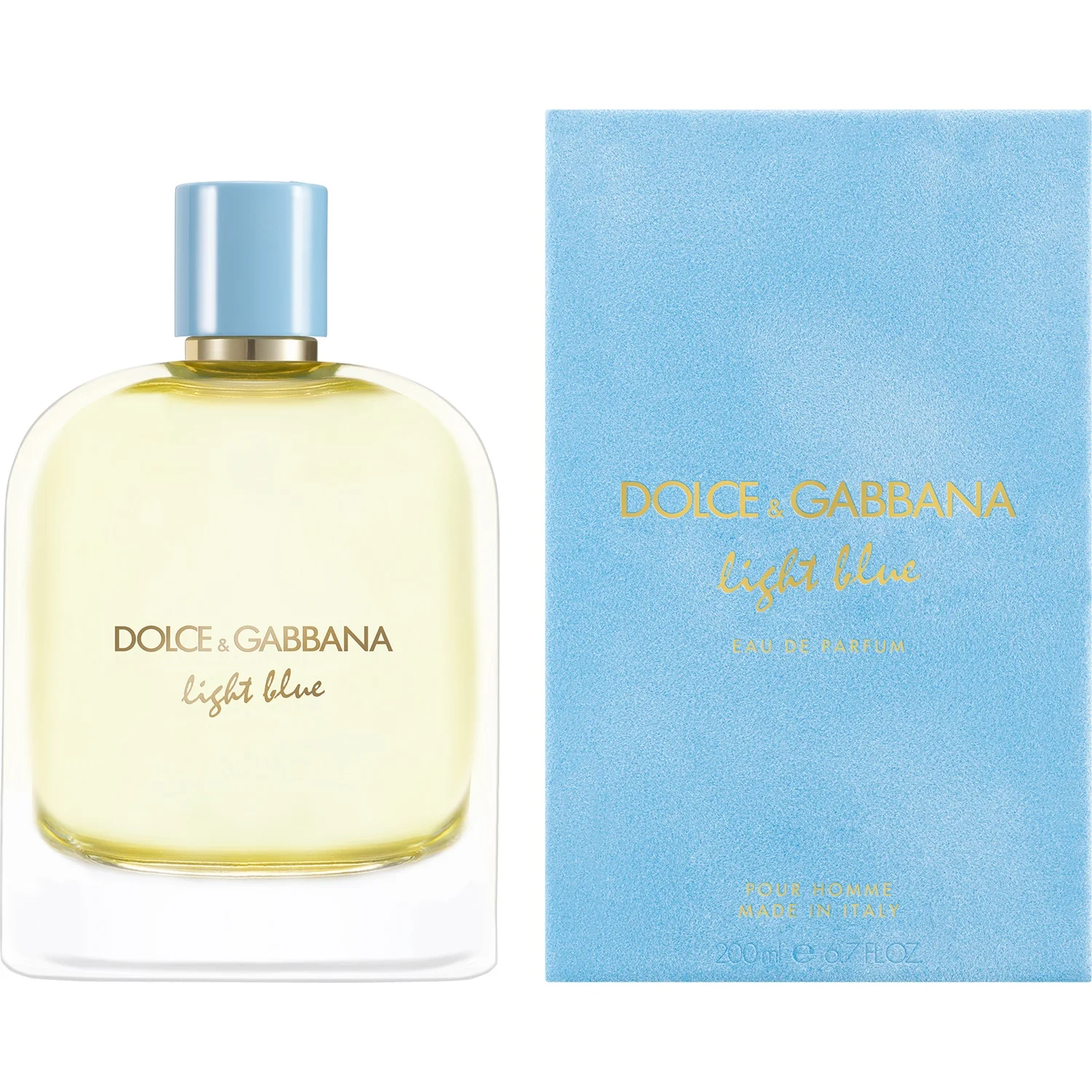 Dolce & Gabbana Light Blue Pour Homme Eau de Parfum 200 ml, bild 2