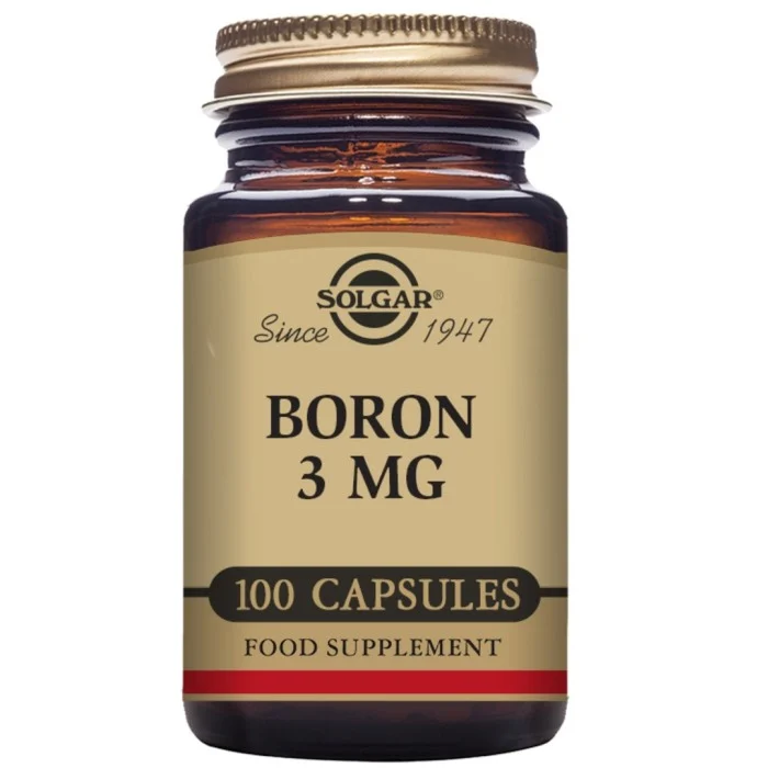 Solgar Boron, 100 kaps