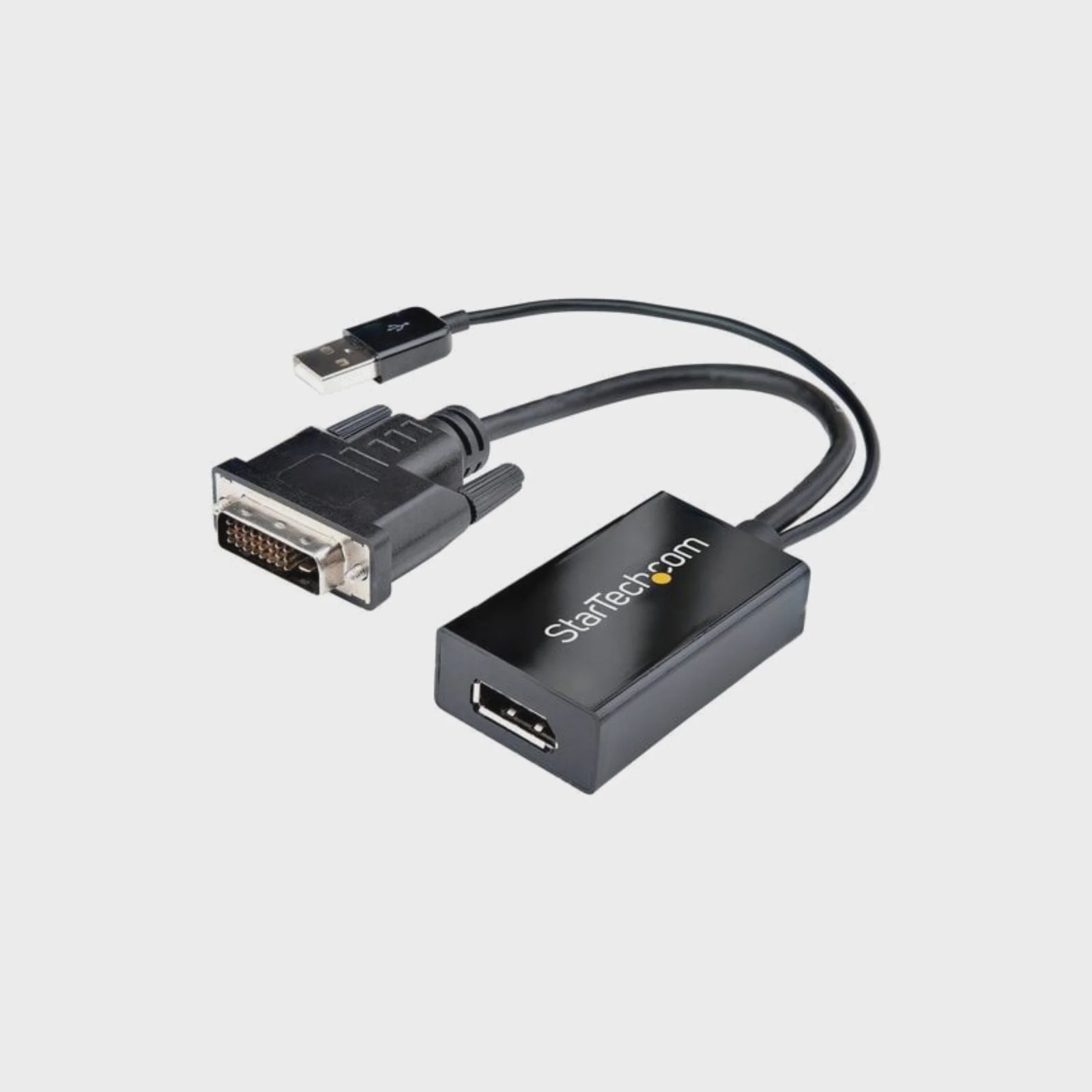 StarTech DVI till DisplayPort-adapter med USB-ström