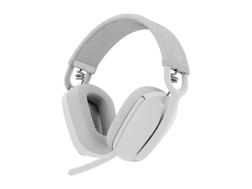 Logitech Zone Vibe 100 trådlöst headset benvit, bild 3