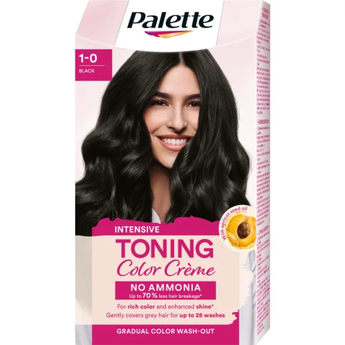 PALETTE Intensive Toning Color Crème 1-0 Black 1 pcs