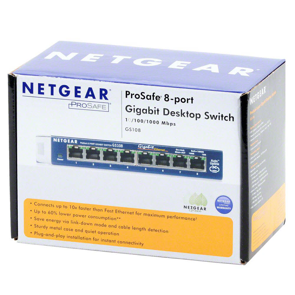 Netgear GS108 ProSafe, bild 2