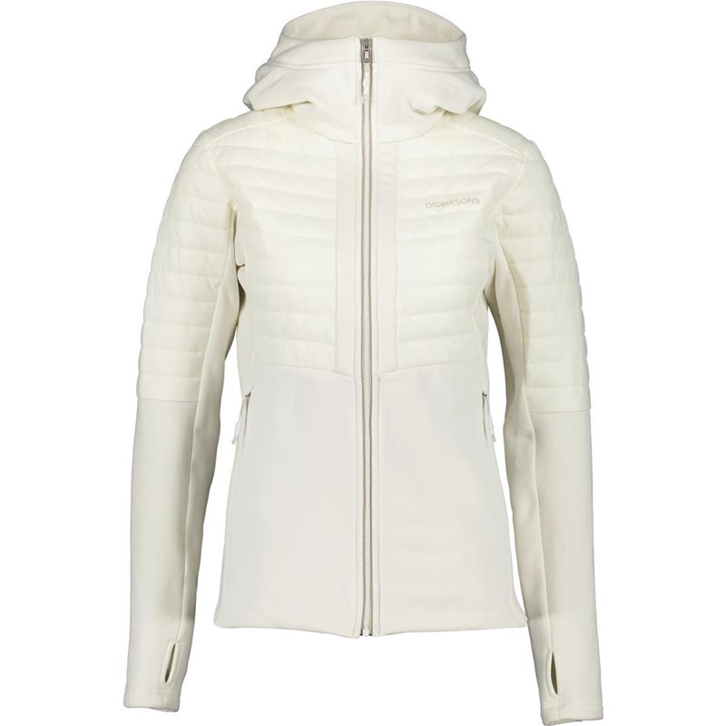 Didriksons Annema Wns Fullzip 6 Shell White - 38