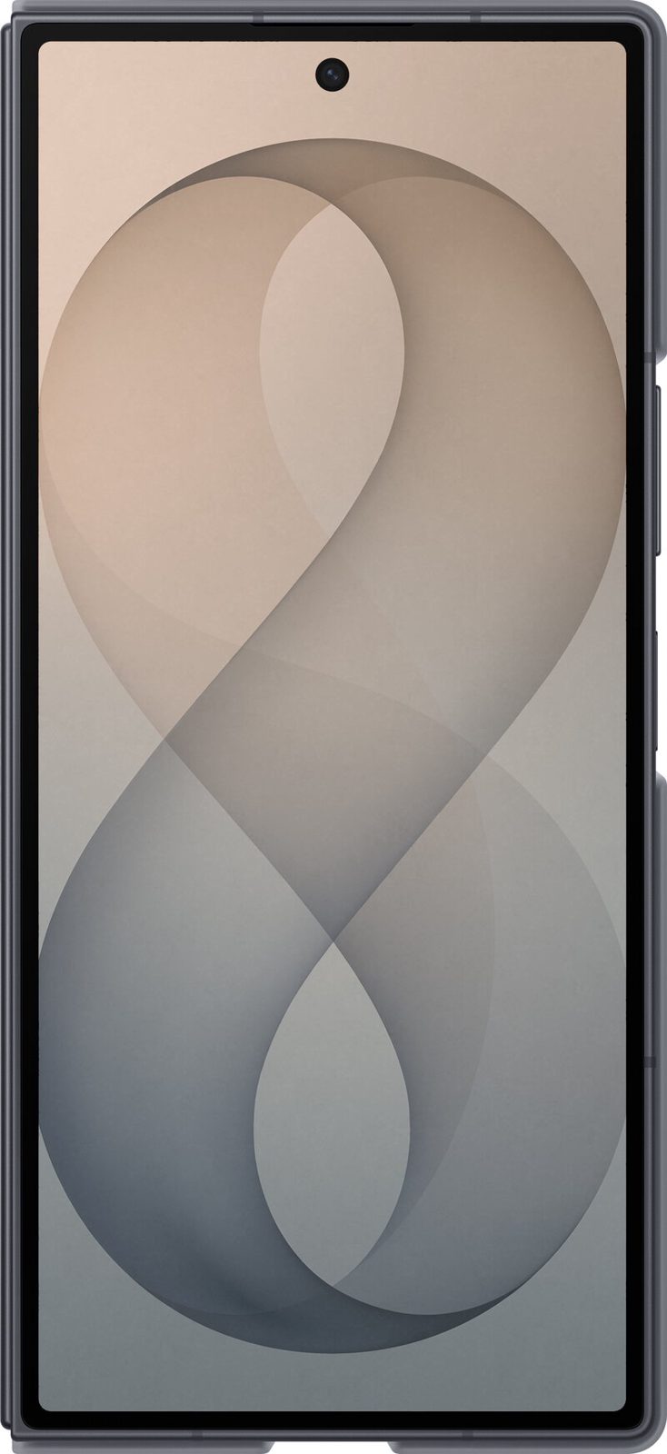 Samsung Galaxy Z Fold8 Ultra silikon magnetiskt skalkit, grå, bild 5