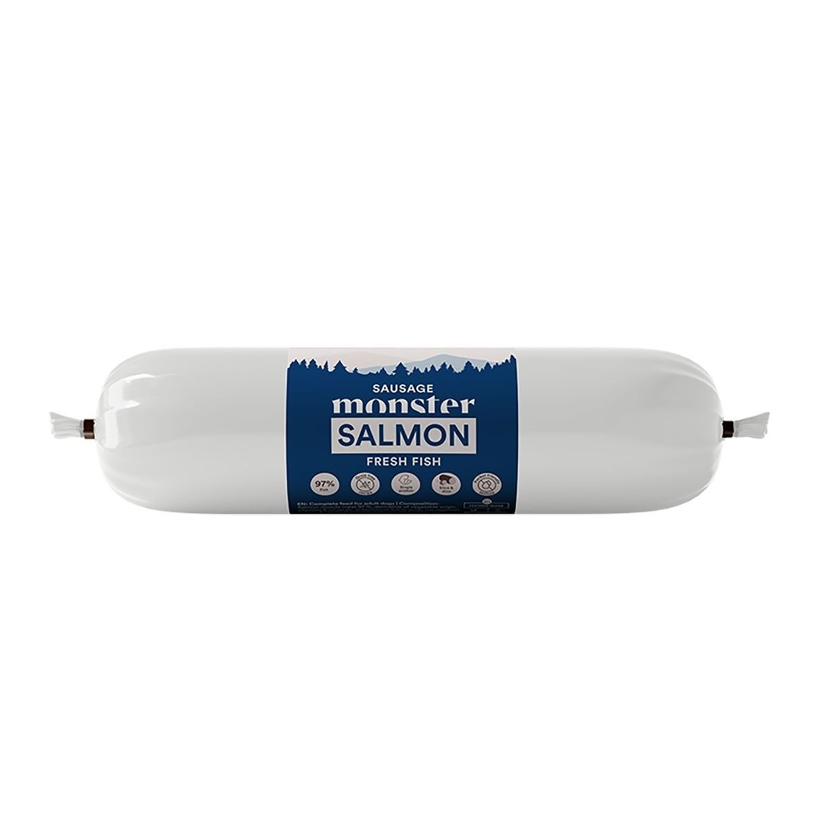 Monster Dog Sausage Salmon 200g
