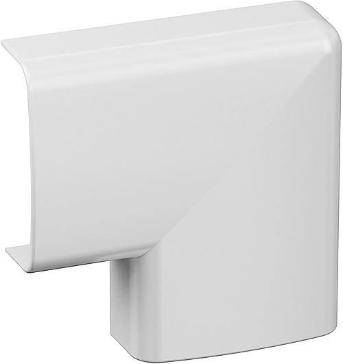 L-stycke/vinkelstycke till kabellist/minikanal OptiLine R9003, 25x60 mm - Vit, bild 3