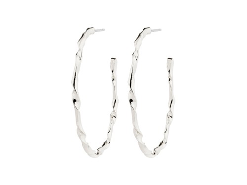 PILGRIM - WYATT Earrings - Silver-Plated - 40 mm, bild 2