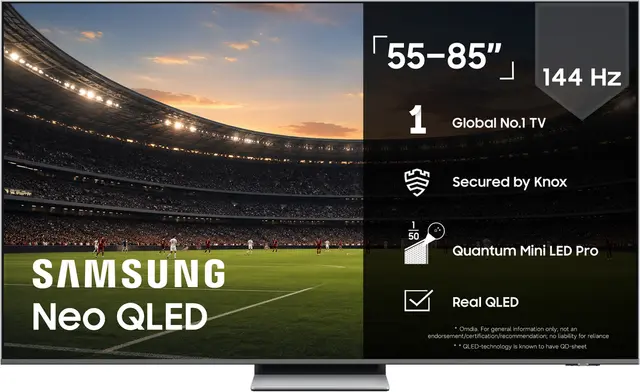 Samsung 55" QN85F Neo QLED 4K Mini LED Smart TV (2025)