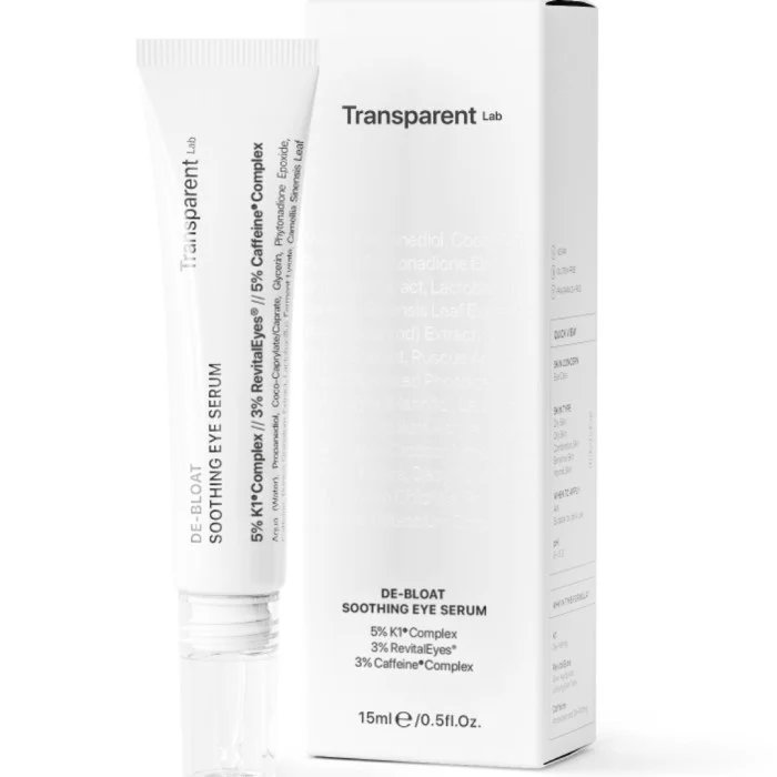 Niche Beauty Lab Transparent Lab De-Bloat Soothing Eye Serum 15 ml
