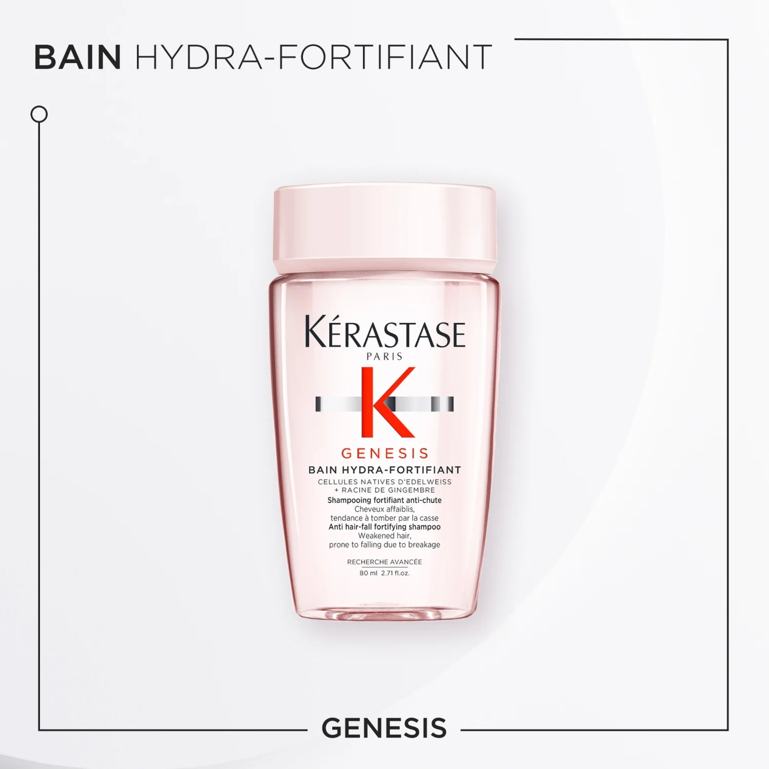 Kérastase Genesis Bain Hydra-Fortifiant Shampoo Travel Size 80 ml, bild 4