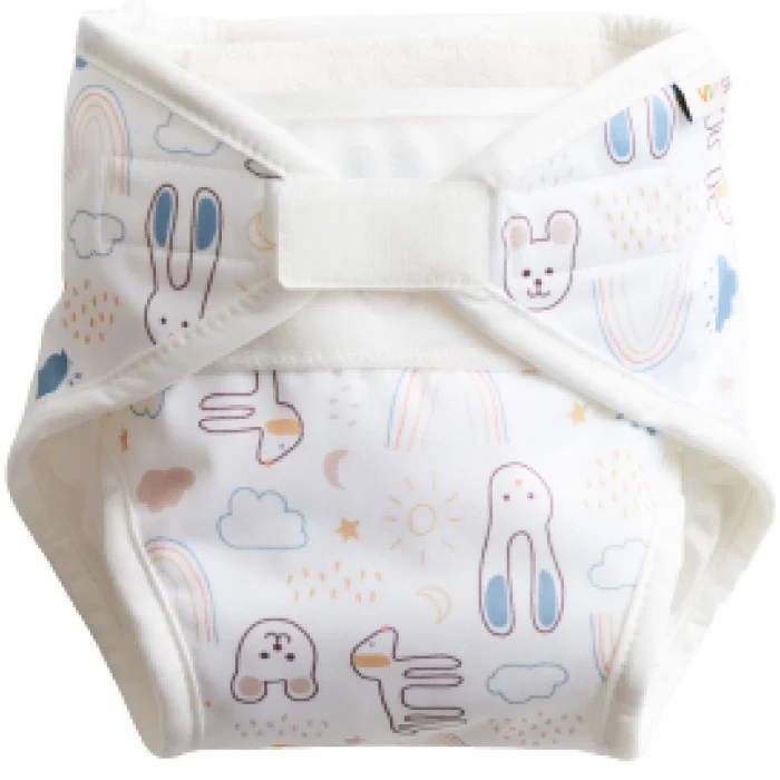 ImseVimse All-in-One Diaper White Teddy