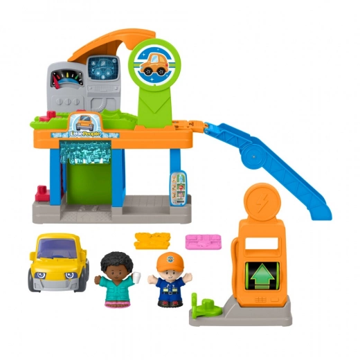 Fisher Price Little People Bensinstation Lekset