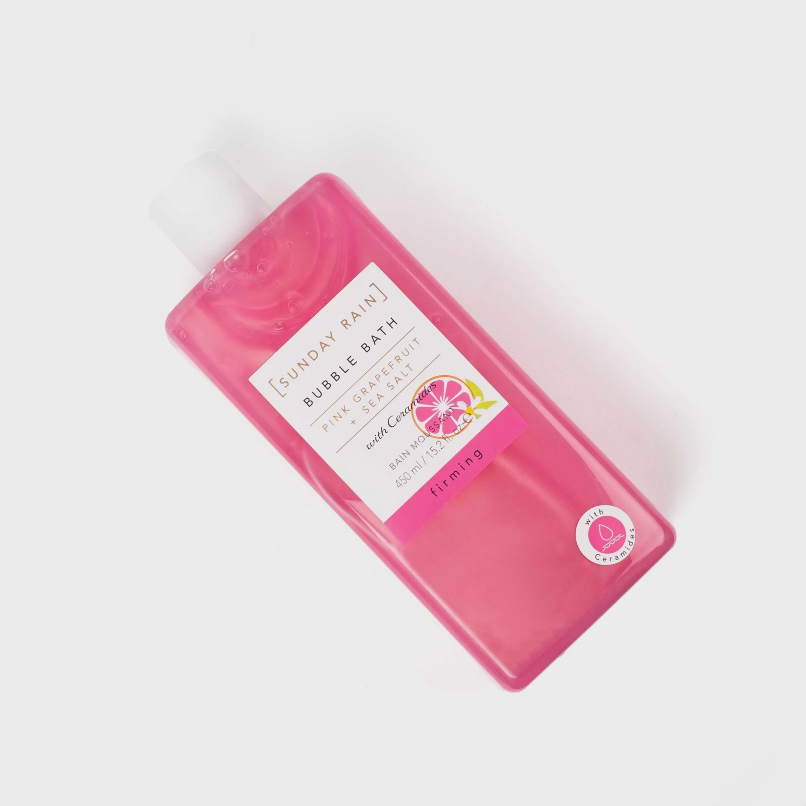 Sunday Rain Pink Grapefruit & Sea Salt Bubble Bath 450ml, bild 2