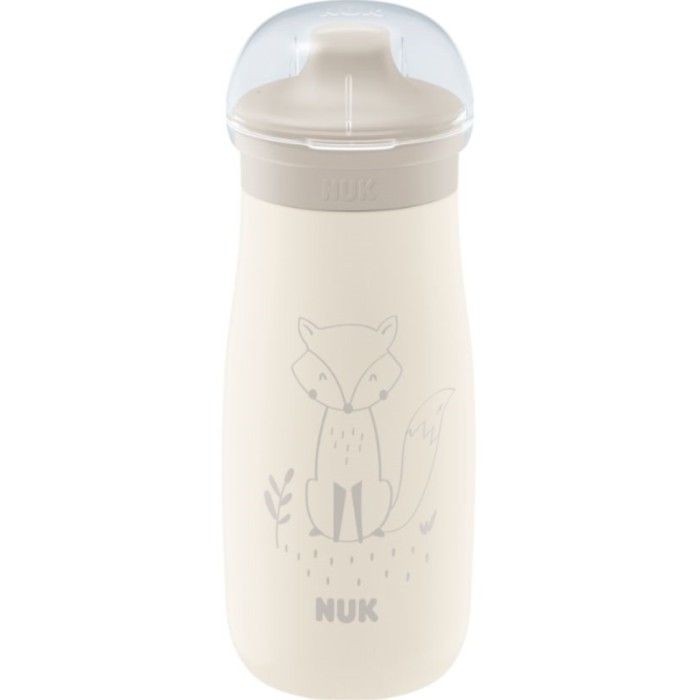 NUK Drickflaska Mini-Me Sip, stål, Beige 300ml, 300 ml
