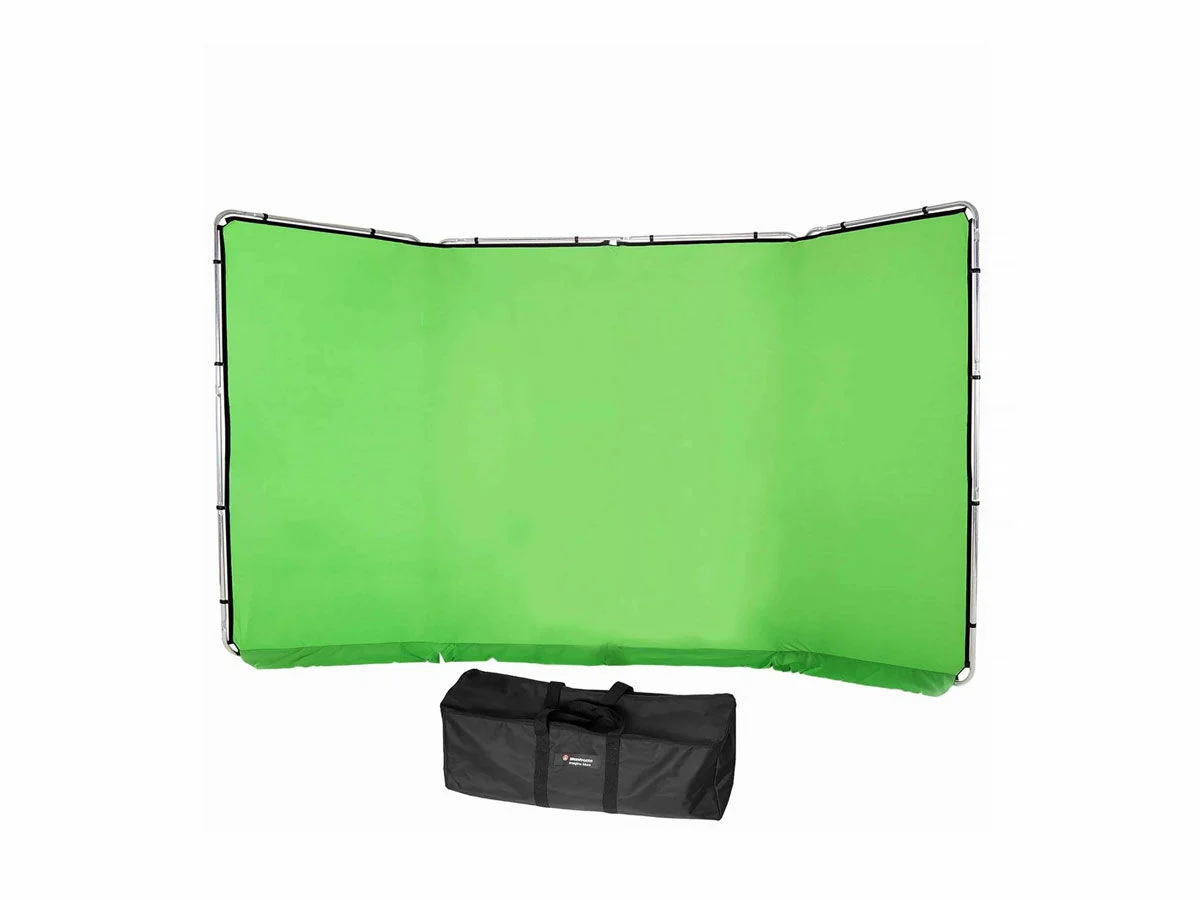 Panorama Green Screen Background 4m Chromakey (uppackad)