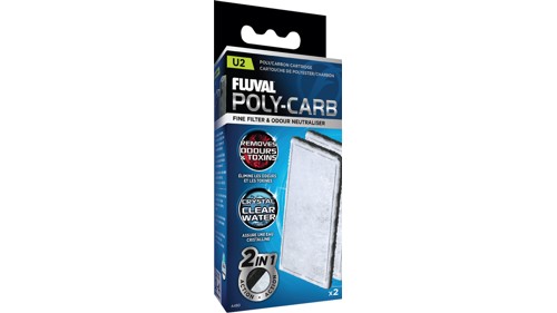 FLUVAL - Poly/Carbon Cartridge 2 pack U2 - (126.2490), bild 3