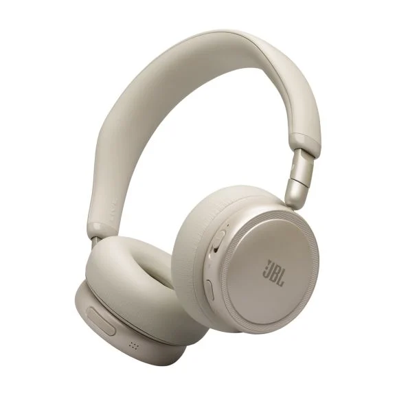 JBL Live 680NC trådlösa on-ear-hörlurar Champagne