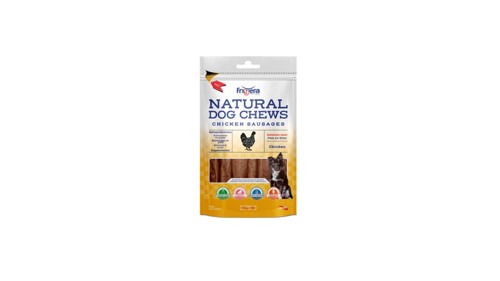 Frigera - Natural Dog Chews - Chicken Sausages - 12cm, 5pcs, bild 3