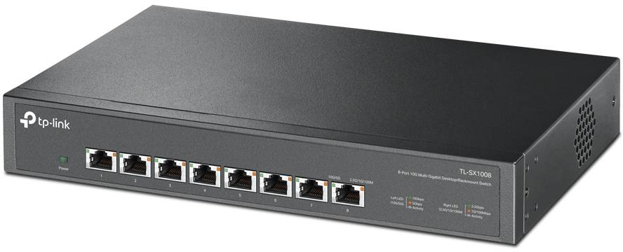 TP-Link TL-SX1008 8-Port 10G Desktop/Rackmount Switch, bild 3