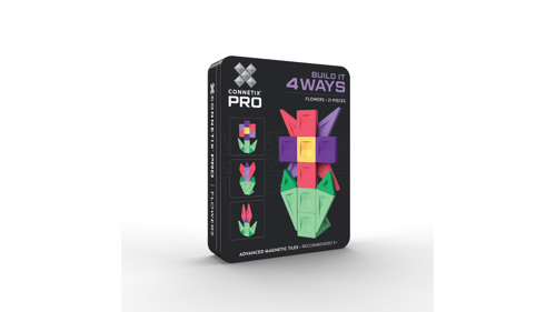 Connetix - Build It 4 Ways Flowers Pack - 21 pc (CP-T-00021-FL), bild 3