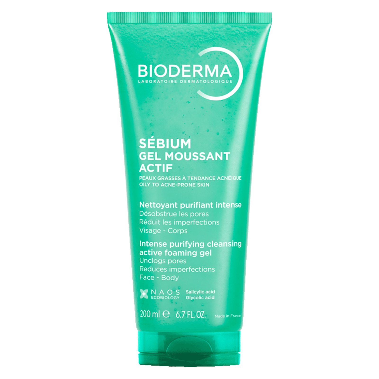 Bioderma Sébium Gel moussant actif 200 ml 200 ml