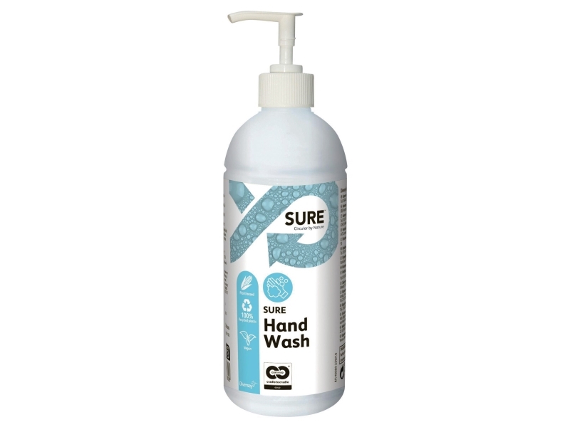Handtvål, Sure, gel, 500 ml, citron, ljusgul