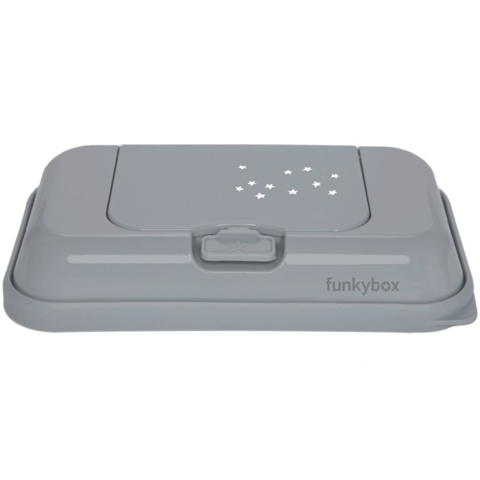 Funkybox ToGo Förvaring för våtservetter Grey Little Stars