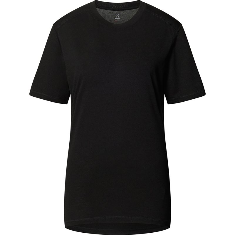 Haglöfs Kaise Wool Tee Women True Black - S