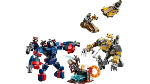 LEGO Super Heroes Avengers: Endgame Thor mot Chitauri 76322, bild 3
