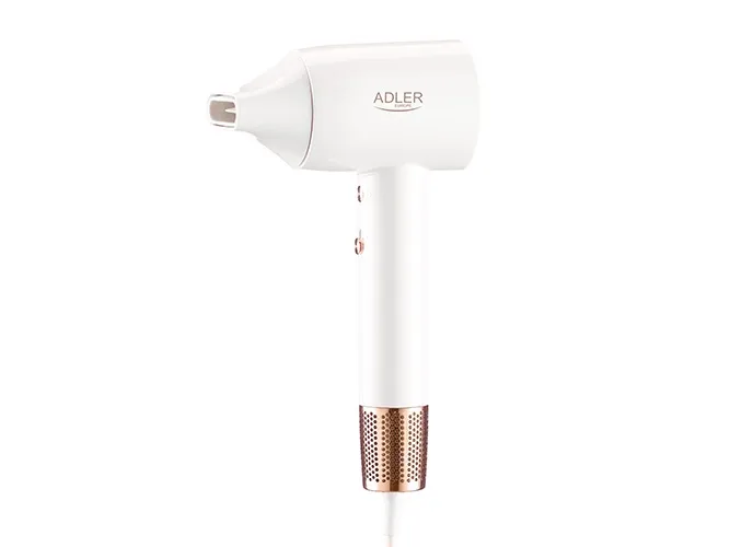 Adler SUPERSPEED AD 2272 hårtork 1800 W jonisk, vit