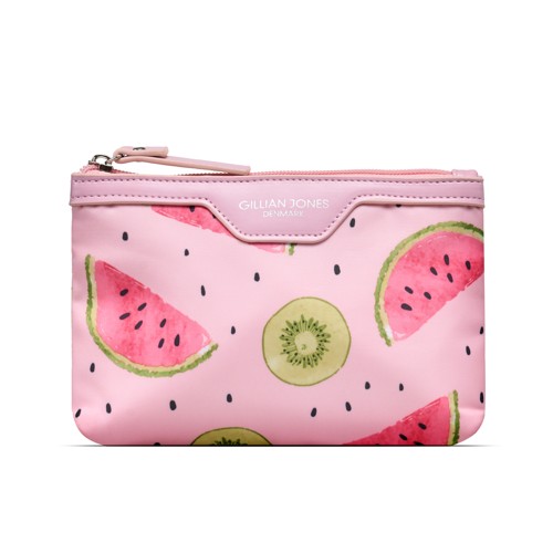 Gillian Jones - Urban Travel sminkväska - Vattenmelon & Kiwi - L19 × H13 × W2 CM