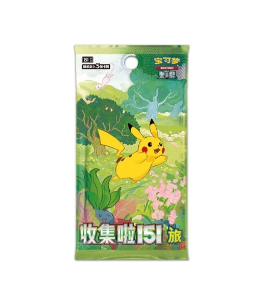 Pokemon Scarlet & Violet 151: Collect 151 Journey Booster (Slim box) (Kinesisk)