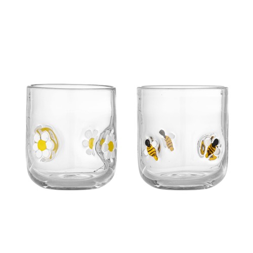 Bloomingville – Buzz dricksglas – set om 2 – klar