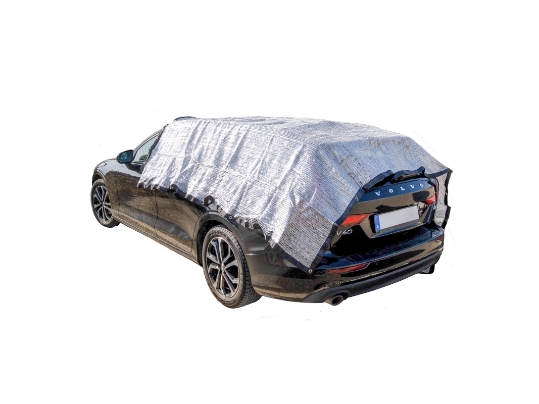 Active Canis Reflekterande solskydd för bil - 4x4 m