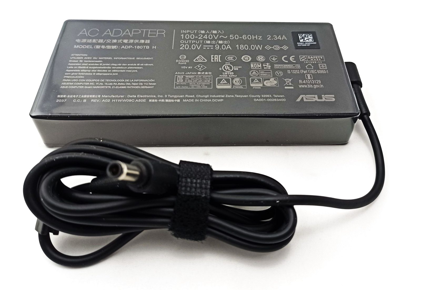 AC-adapter Asus 180W 20V 3P 6PHI, se lista för passande modeller, bild 5