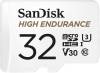 Micro Secure Digital SDHC 32 GB Sandisk High Endurance, 100/40 MB/sek, UHS-I U3 Class10 V30, inkl. SD-adapter, bild 3
