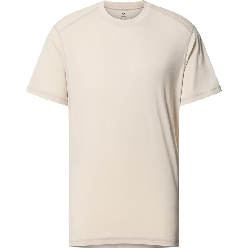 Haglöfs Kaise Wool Tee Men Chalk Beige - M