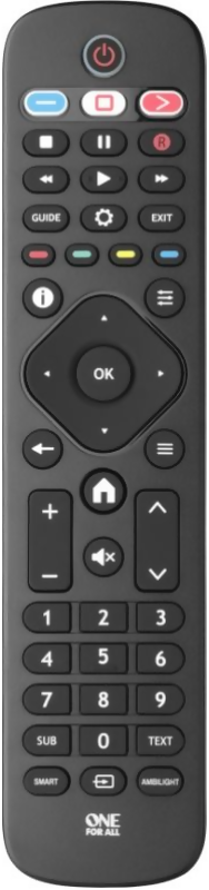One For All URC4913 fjärrkontroll till Philips TV