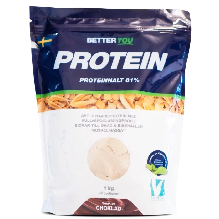 Better You Ärt och havreprotein Choklad 1000 g