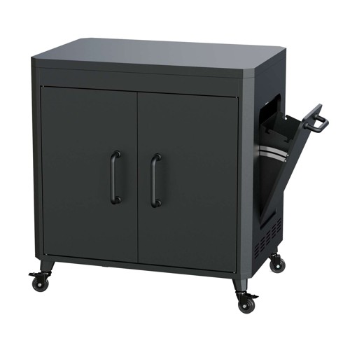 830502 - Le Feu Pizza Station with black steel top